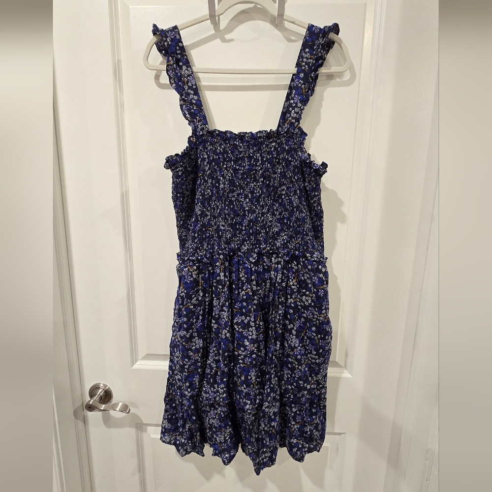 Draper James Ribbon Floral Smocked Dress XL